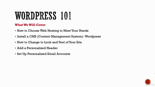Introduction to WordPress - Learn to Setup Your Own Website – Screenshot 4