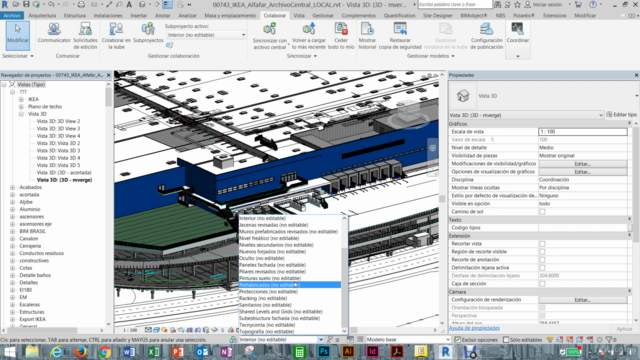 BIM para la empresa. Trabajo Colaborativo con Revit 2018 – Screenshot 1