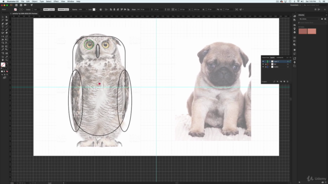 Create Easy Simple Shaped Cartoons in Adobe Illustrator – Screenshot 1