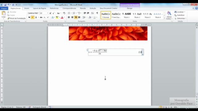 Curso de Formatação de Monografia (TCC) no Word – Screenshot 3