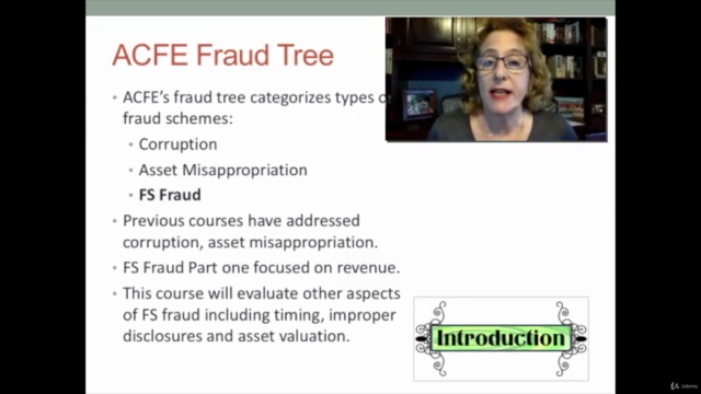 Fraud: Focus on Financial Statement Fraud – Part Two – Screenshot 1