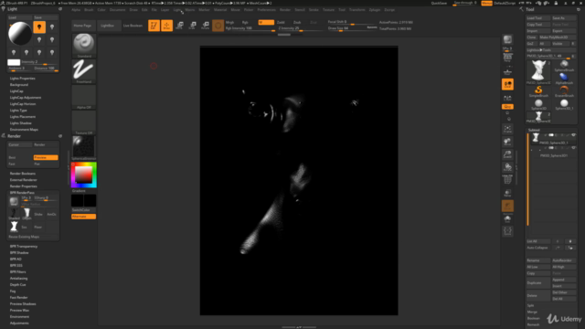 Criando uma Criatura com ZBrush – Screenshot 4