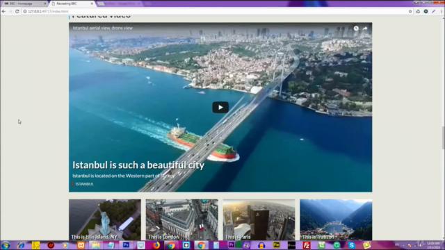 Build World Class Websites like "BBC. com" with HTML5 & CSS3 – Screenshot 4