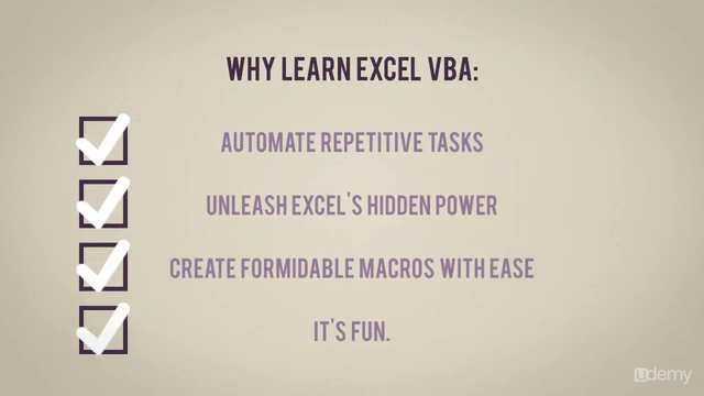 Excel VBA - The Complete Excel VBA Course for Beginners – Screenshot 1