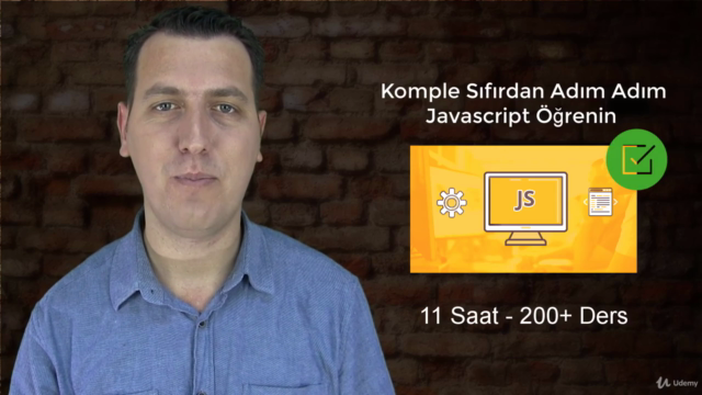 Komple Sıfırdan Adım Adım Javascript Öğrenin – Screenshot 2