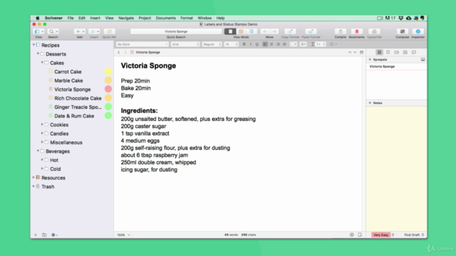 Scrivener 3 | Full Course on How to Use Scrivener 3 for Mac – Screenshot 2