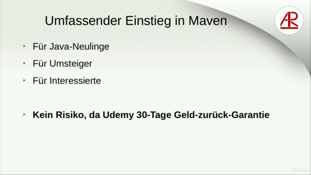 Apache Maven, der umfassende Einstieg – Screenshot 2