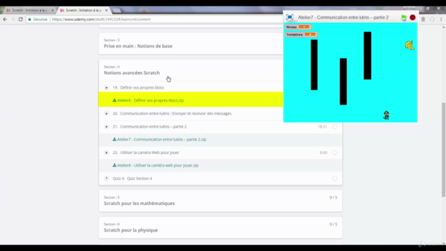Scratch : Initiation à la programmation informatique – Screenshot 3