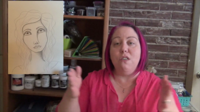 YOU can Draw, Shade and Paint a Mixed Media Girl...today! – Screenshot 2