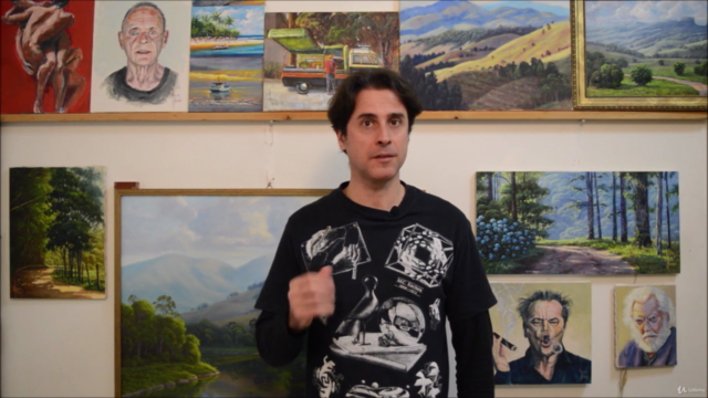 APRENDA A COMPOR UMA PINTURA COM MARCIO PETRONI – Screenshot 1