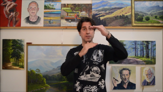 APRENDA A COMPOR UMA PINTURA COM MARCIO PETRONI – Screenshot 2
