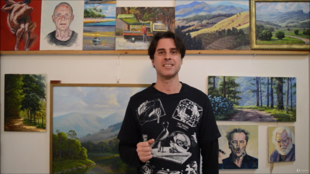 APRENDA A COMPOR UMA PINTURA COM MARCIO PETRONI – Screenshot 3