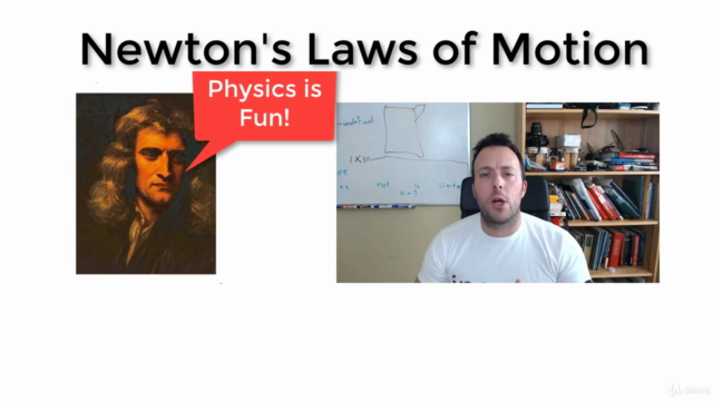 Physics 100: Mastering Newton's Laws of Motion – Screenshot 1