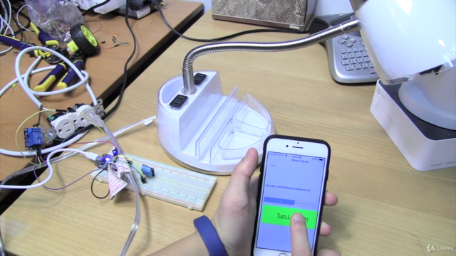 Home Automation projects with NodeMCU ESP8266 & iOS 11 – Screenshot 3