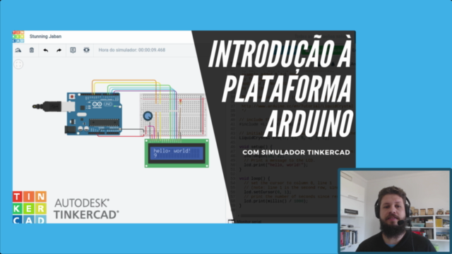 Aprenda Arduino usando o simulador Tinkercad – Screenshot 1