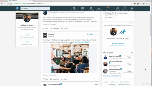 Comment utiliser Linkedin en 2019 - La méthode Startup – Screenshot 1