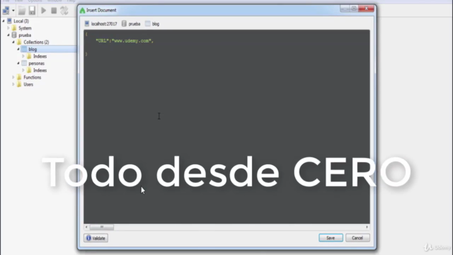 MongoDB - La Mejor Base de Datos NoSQL desde cero – Screenshot 4