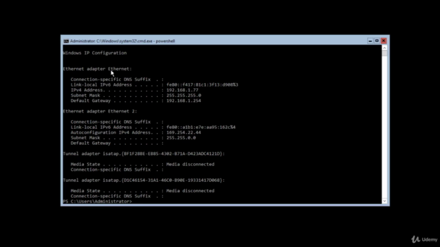 Windows Server 2016 (SERVER CORE / POWERSHELL) – Screenshot 1