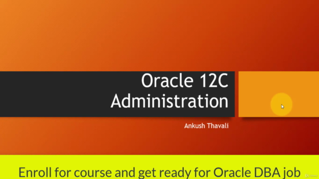 Oracle 12C database Administration - Oracle dba – Screenshot 1