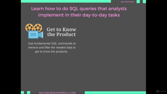Practical SQL Bootcamp for Data Analysts and Data Scientists – Screenshot 1