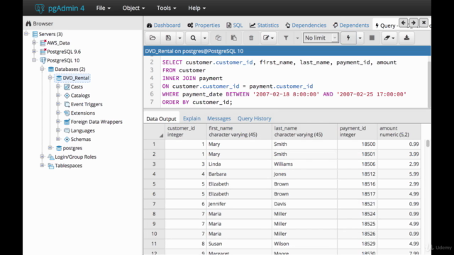 Practical SQL Bootcamp for Data Analysts and Data Scientists – Screenshot 2