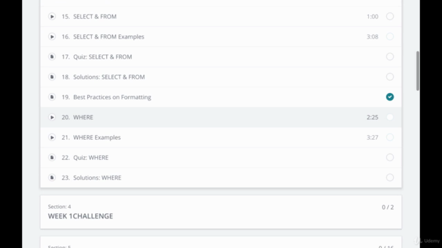 Practical SQL Bootcamp for Data Analysts and Data Scientists – Screenshot 3