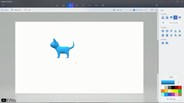 Microsoft Paint 3D Beginners Course – Screenshot 2