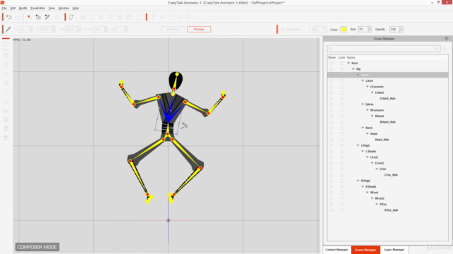 Animate a Ninja in CrazyTalk Animator 3 - Screenshot_01
