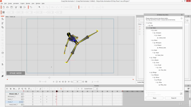 Animate a Ninja in CrazyTalk Animator 3 - Screenshot_02