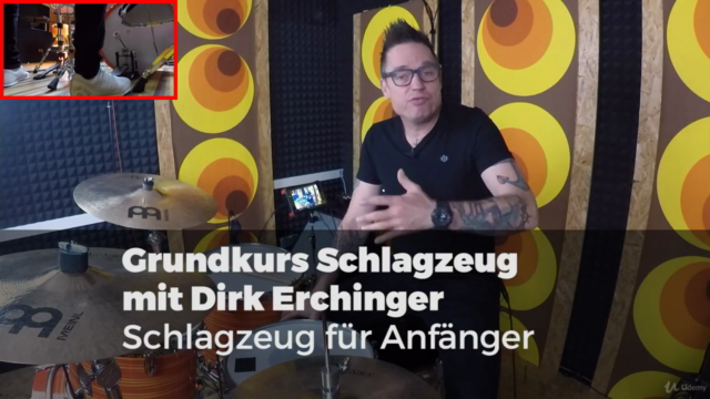 Schlagzeug für Anfänger*Innen – der Grundkurs – Screenshot 1