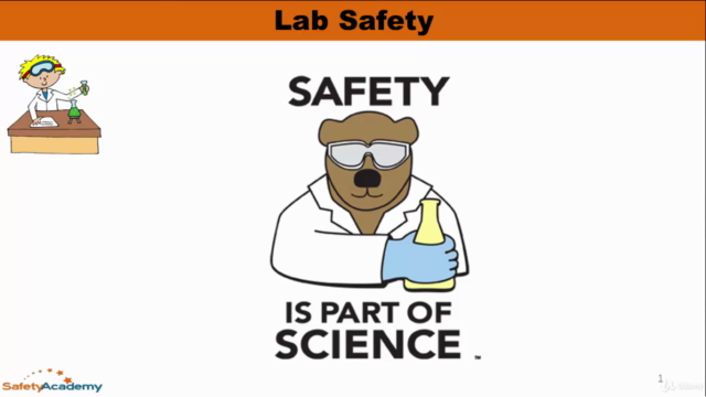 Laboratory Safety Course دورة السلامة فى المعامل – Screenshot 1