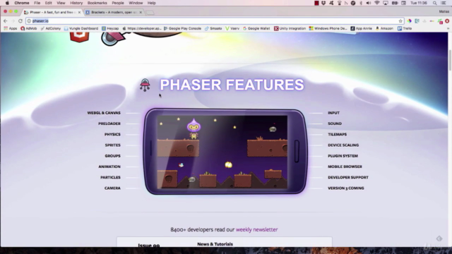 Programación de juegos Web 2D en JavaScript HTML5 con Phaser – Screenshot 3