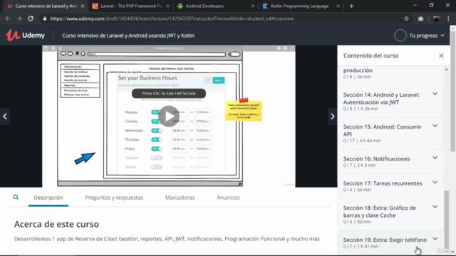 Curso intensivo de Laravel y Android usando JWT y Kotlin – Screenshot 4