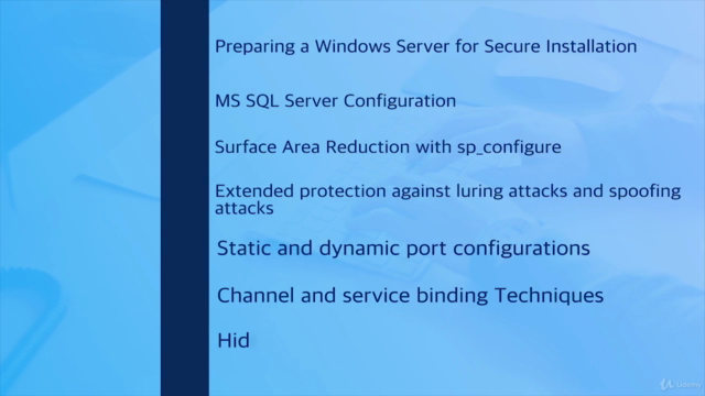Learn Secure Database Administration: MS SQL Server Security – Screenshot 3