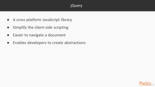 LEARNING PATH: jQuery: Master Web Development with jQuery 3 – Screenshot 2
