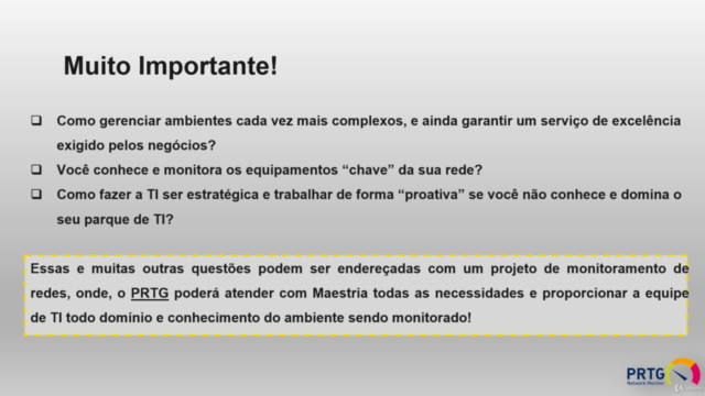 Conhecendo o PRTG: Sua Próxima Solução de Monitoramento – Screenshot 4