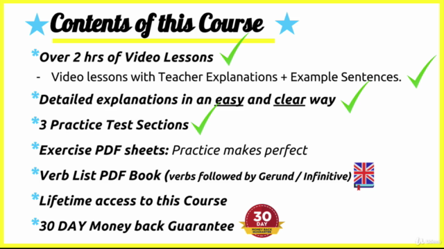 Master English Grammar: Gerund & Infinitives Complete Course – Screenshot 3