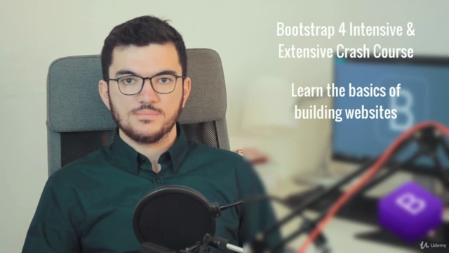 Bootstrap 4 Crash Course: Introduction to Building Websites – Screenshot 1