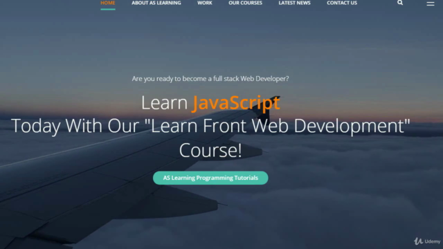 JavaScript: Learn Front End Web Development – Screenshot 2