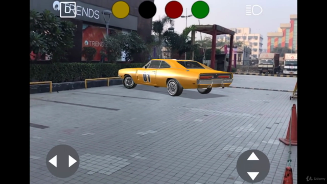 ARKit and Unity : Build a Drivable Car in Augmented Reality - Screenshot_03