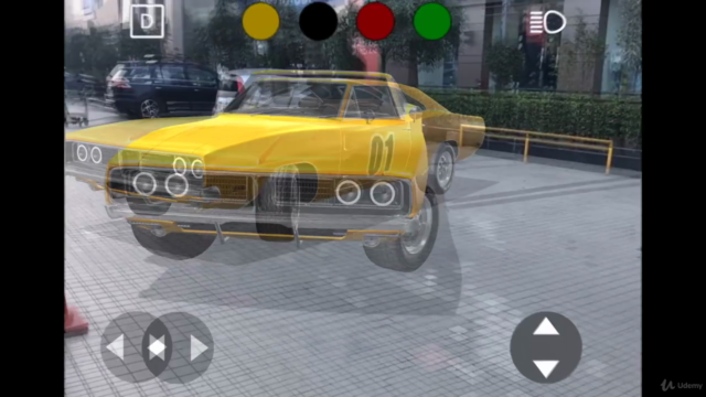 ARKit and Unity : Build a Drivable Car in Augmented Reality - Screenshot_04