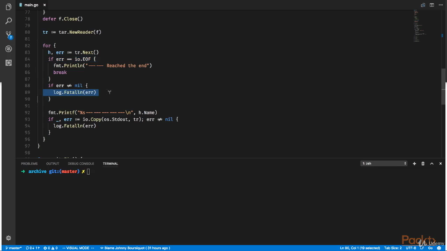 Go Standard Library Solutions – Screenshot 2