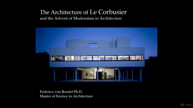 The Architecture of Le Corbusier – Screenshot 1