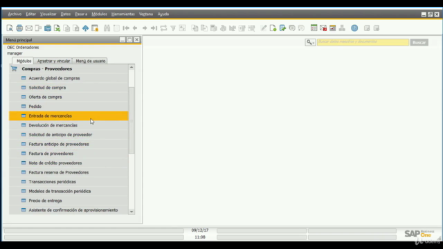 SAP Business One - Compras a Proveedores – Screenshot 3