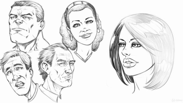 How to Draw Heads - Step by Step - From Any Angle – Screenshot 3