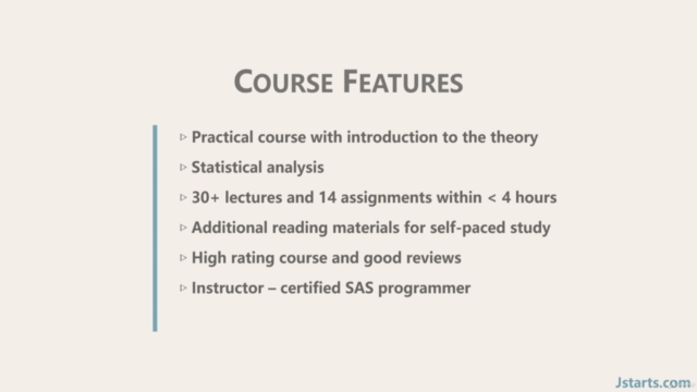Statistical Data Analysis with SAS – Screenshot 2