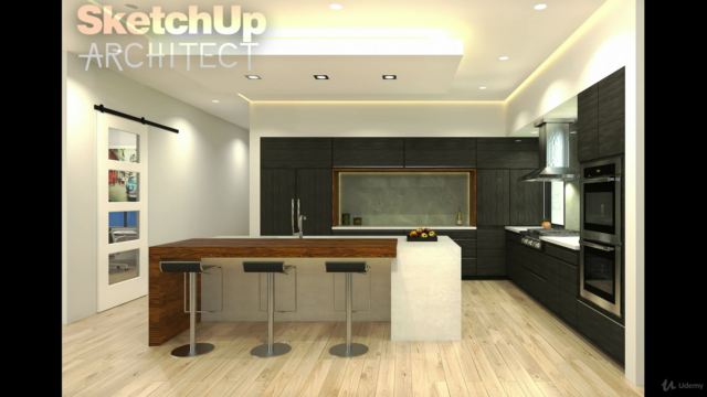 How to design a Kitchen with SKetchUp and Layout – Screenshot 1