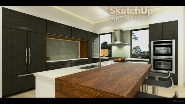 How to design a Kitchen with SKetchUp and Layout – Screenshot 3