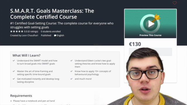 S.M.A.R.T. Goals Masterclass: The Complete Certified Course – Screenshot 4