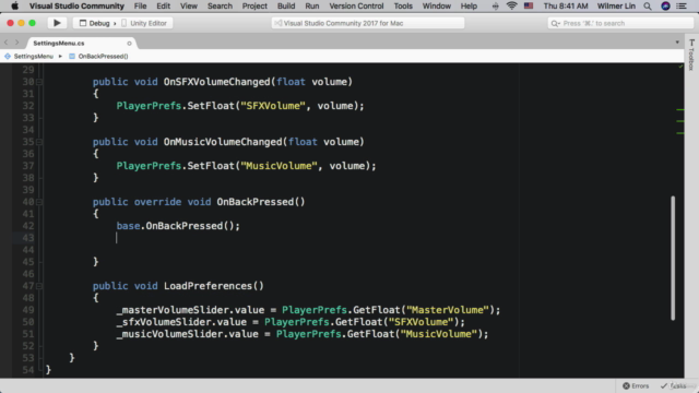 Level Management in Unity – Screenshot 3